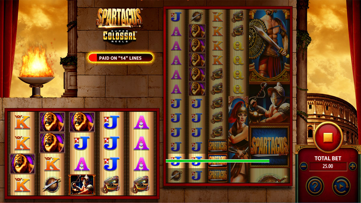  Spartacus Super Colossal Reels