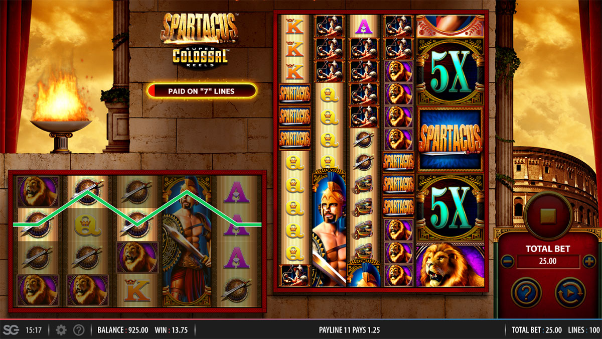 Spartacus Super Colossal Reels