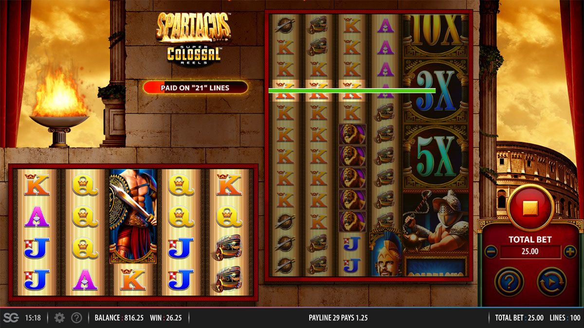  Spartacus Super Colossal Reels