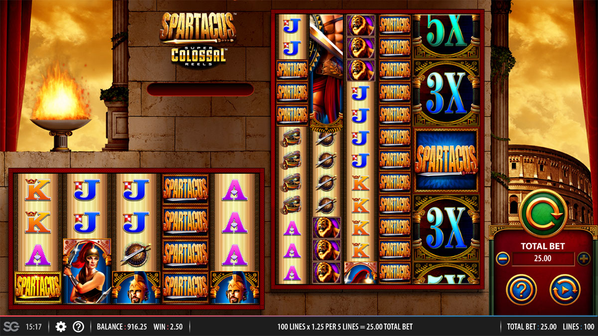  Spartacus Super Colossal Reels
